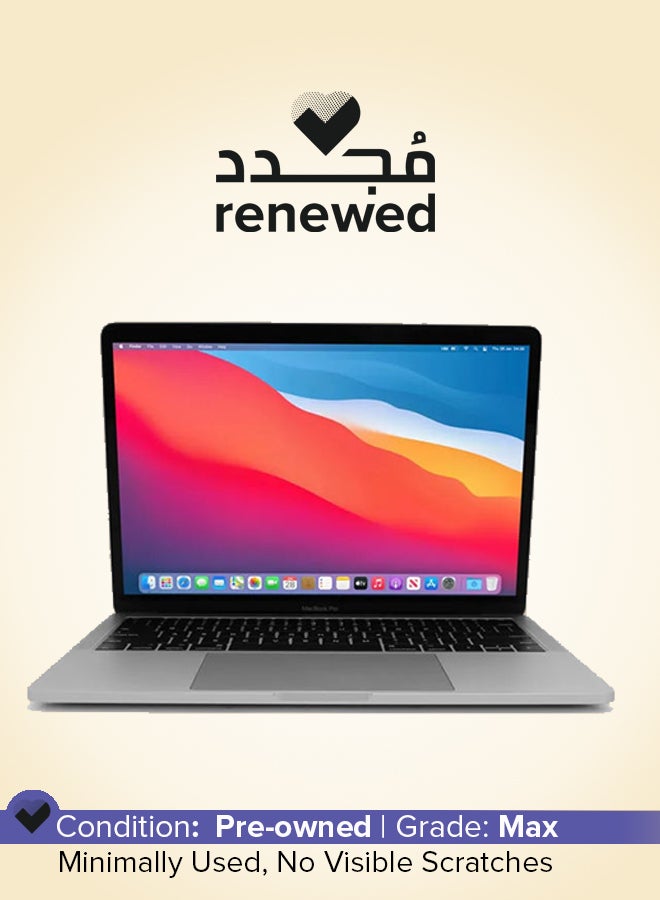 ابل  تم تجديده - كمبيوتر محمول Macbook Pro A2159 (2019) بشاشة مقاس 13.3 بوصة، ومعالج Intel Core i5/الجيل الثامن/ذاكرة الوصول العشوائي (RAM) سعة 8 جيجابايت/محرك أقراص SSD سعة 128 جيجابايت/بطاقة رسومات مدمجة سعة 1.5 جيجابايت - Image 1