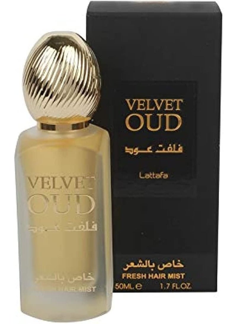 Lattafa Lattafa Velvet Oud Fresh Hair For Women Eau De Perfume 50Ml  - Image 2