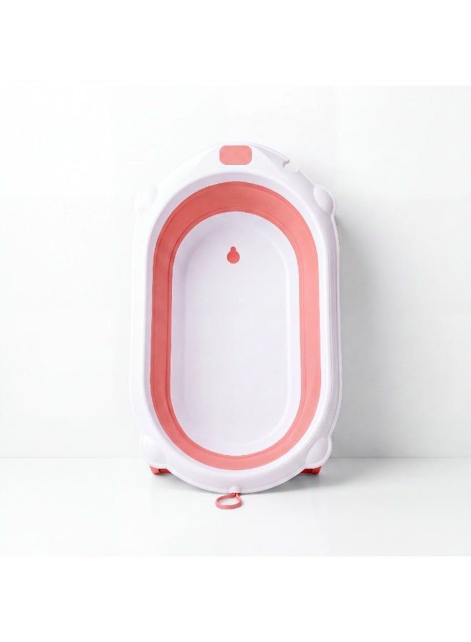 Portable Folding Baby Bathtub 60x35x27 cm – Space-Saving Newborn & Infant Bath Tub with Non-Slip Support - Image 4