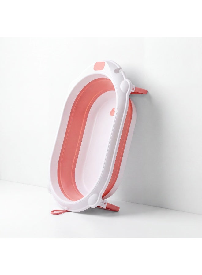 Portable Folding Baby Bathtub 60x35x27 cm – Space-Saving Newborn & Infant Bath Tub with Non-Slip Support - Image 3