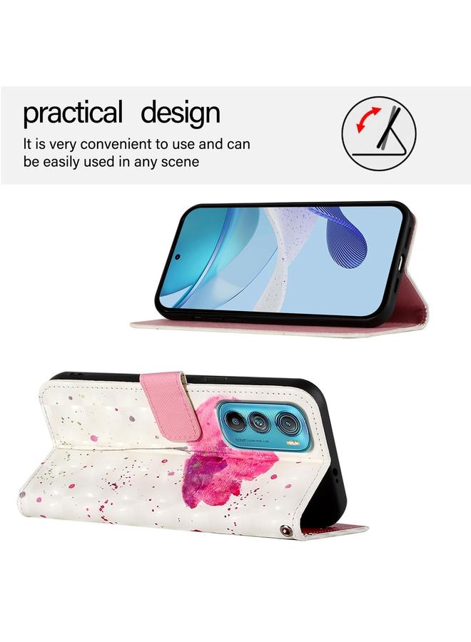 S-TOP Case For Motorola Edge 30 3D Painting Horizontal Flip Leather Phone Case - Image 3