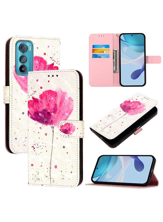 S-TOP Case For Motorola Edge 30 3D Painting Horizontal Flip Leather Phone Case - Image 1