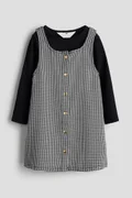 H&M black and white