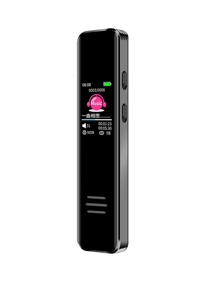 8GB HD Portable MP3 Music Player Digital Voice Recorder H0589-1 Black - Image 1