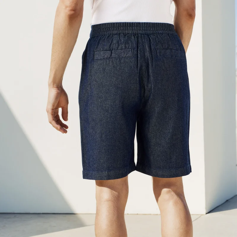 Lee Cooper Lee Cooper Pleated Denim Shorts