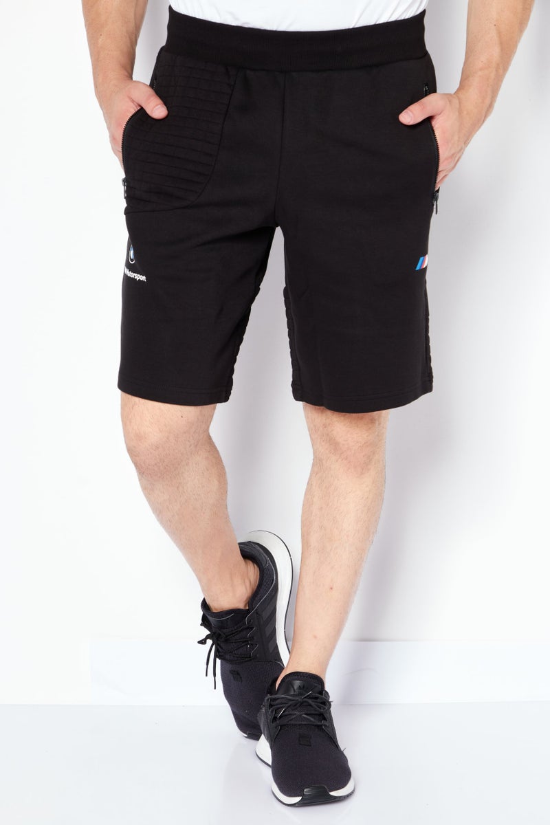 PUMA شورتات تدريب رياضية للرجال من بومّا x بي إم دبليو موتورسبورت، أسود - Image 1