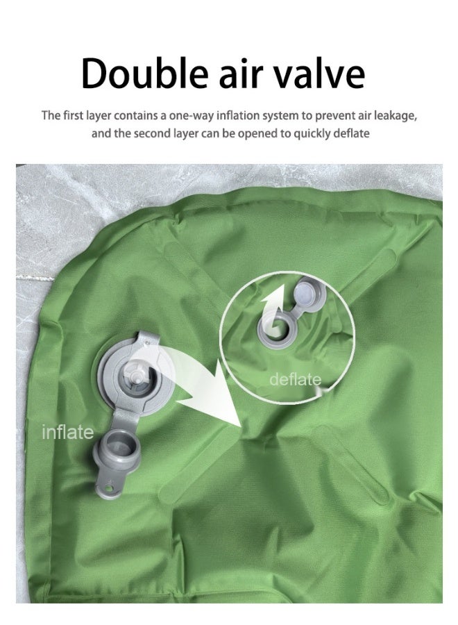 Anna 190*120*5cm Outdoor Portable Double Inflatable Camping Sleeping Pad - Moisture-Proof Travel Mattress for Car Use - Image 2