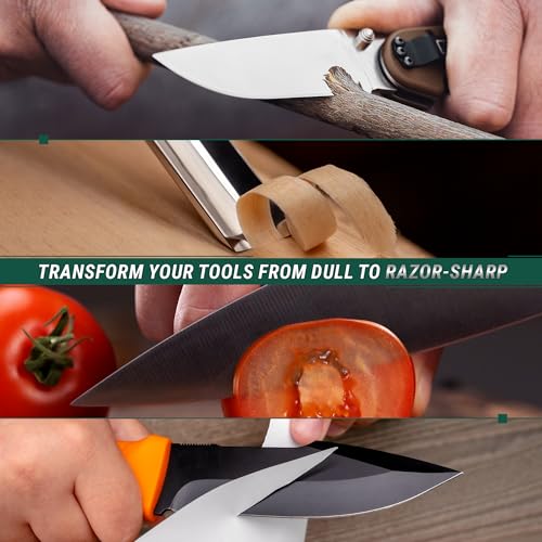 BeaverCraft Stropping Compound Kit for Leather Strop - Buffing Compound for Knife Polishing - Red White Green Polishing Compounds P03 - Image 4