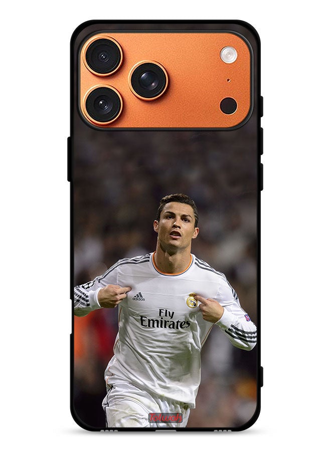 Tolwak Apple iPhone 17 Pro Max Protective Case Cover Cristiano Ronaldo - Image 1