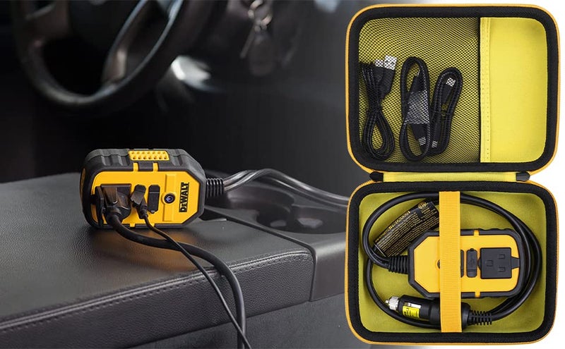 Khanka Hard Storage Case Replacement for DEWALT DXAEPI140 Power Inverter 140W Car Converter, Case Only - Image 4