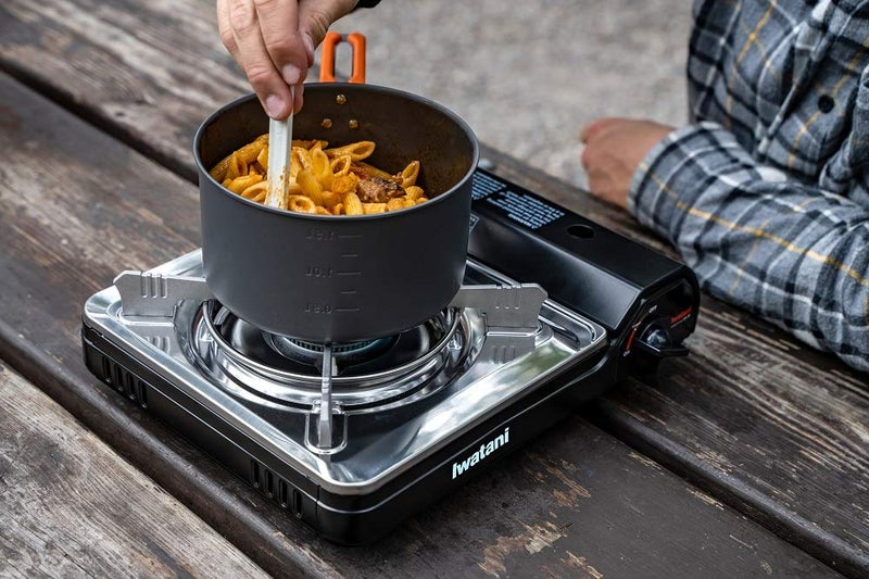 Iwatani Cassette Feu Butane VA-30 Camp Stove, one, BLACK - Image 3