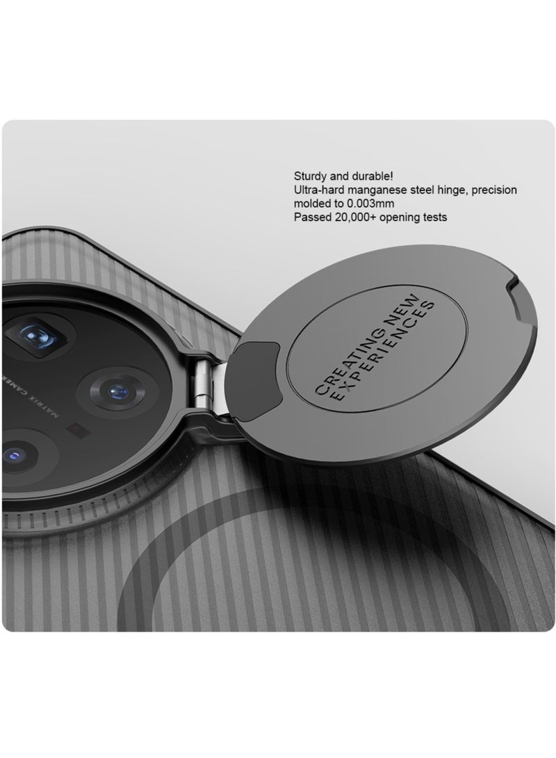 Nillkin Camshield Prop Magnetic Clear version Camera protective cover case Compatible with Honor Magic 7 Pro (Transparent Black) - Image 4