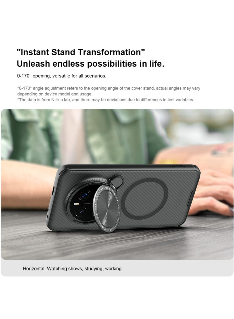 Nillkin Camshield Prop Magnetic Clear version Camera protective cover case Compatible with Honor Magic 7 Pro (Transparent Black) - Image 5