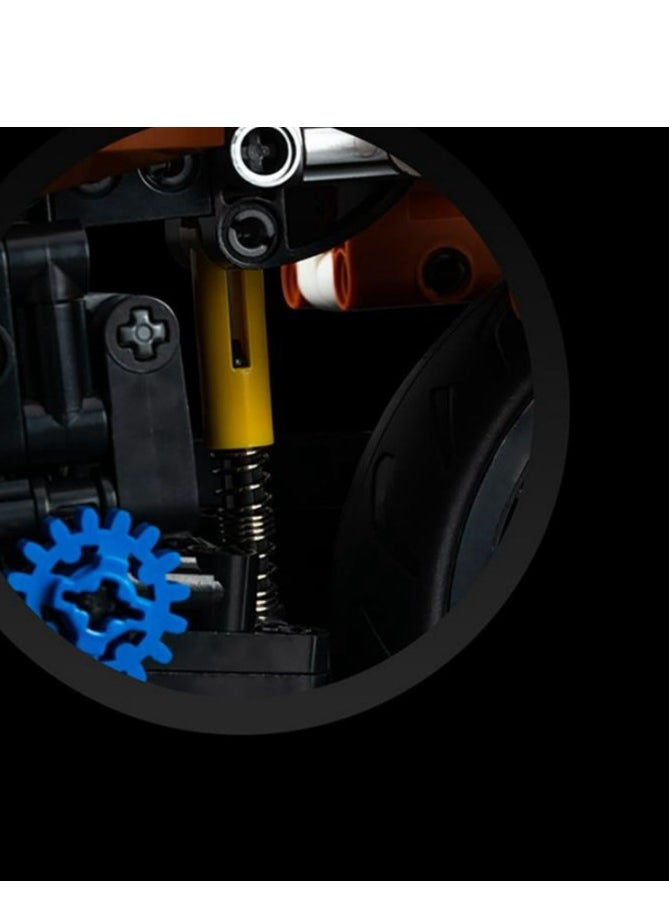 Motorcycle Building Blocks Gift  - Image 4