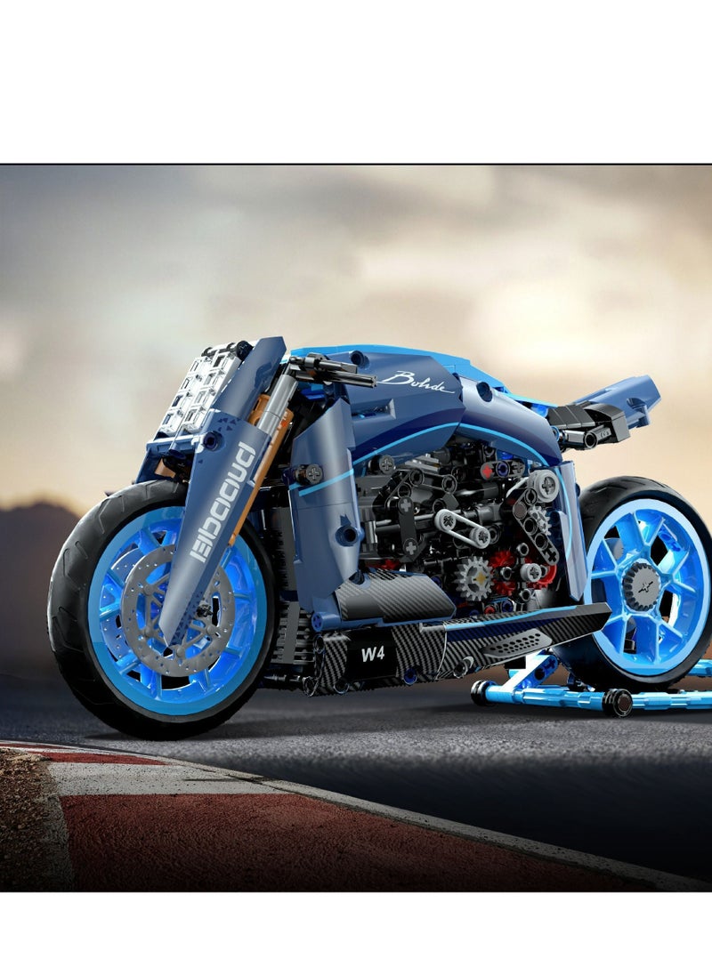 Motorcycle Building Blocks Gift  - Image 1