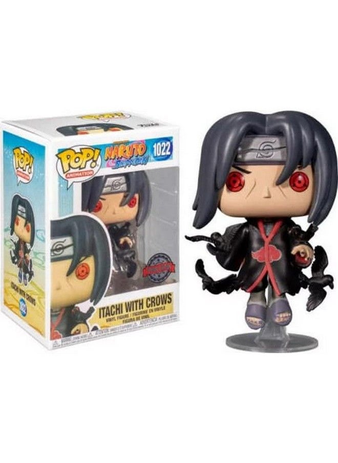 POP - Funko Pop! Animation: Naruto Shippuden Itachi With Crows (Exclusive) Pop Vinyl - Image 1