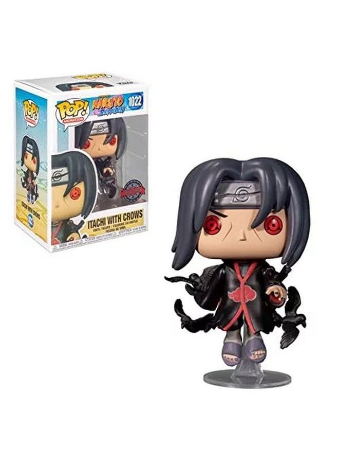 POP - Funko Pop! Animation: Naruto Shippuden Itachi With Crows (Exclusive) Pop Vinyl - Image 1