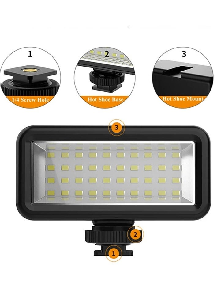 AROAQ 40M Underwater LED Flash Light for Gopro Hero 11 9 10 Action 3 OSMO Dji Camera Fill Lamp Lighting Accessories  - Image 4