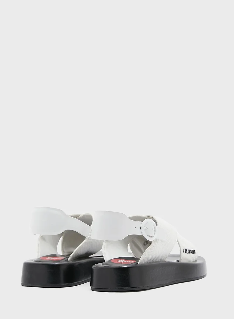 Love Moschino Ankle Strap Sandals