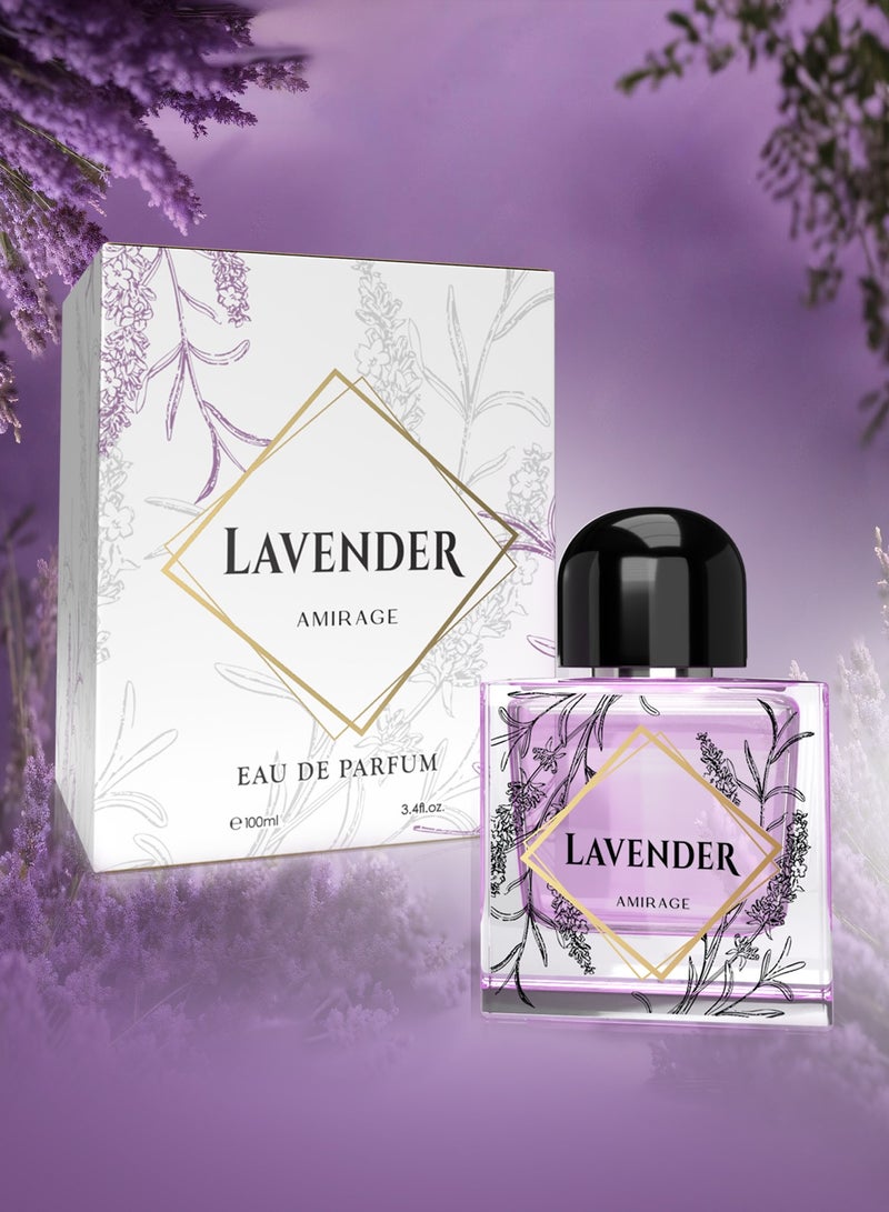 Shaikh Saeed عطر اللافندر للنساء 100 مل - عطر الفانيليا الساحر للنساء، سيمفونية زهرية مع نفحات فاكهية وخشبية - Image 3