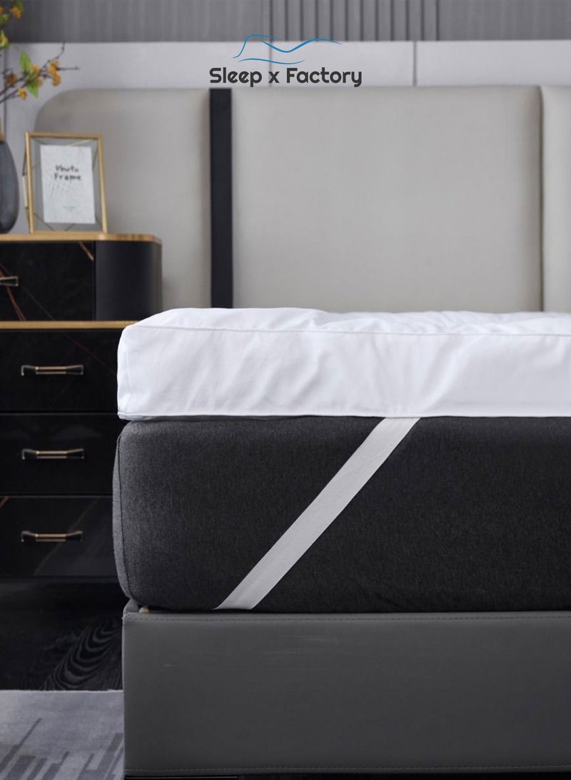 Sleep x Factory Luxurious Hotel Mattress Topper 14 cm height - Image 3