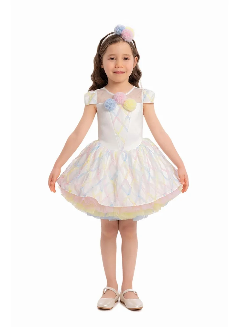 VIA BAMBINO Lovely White Baby Dress 34248