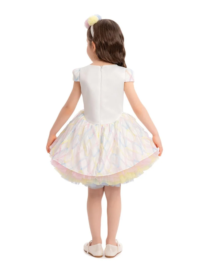 VIA BAMBINO Lovely White Baby Dress 34248
