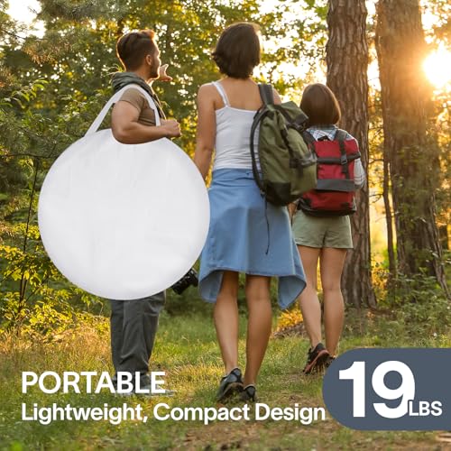 Alvantor 12'x12' Pop Up Screen House Tent, Instant Outdoor Gazebo with Mosquito Netting & UPF 50+ Sun Protection, Portable Canopy Shelter for Patio, Backyard, Camping (8-10 Person),Grey - Image 5