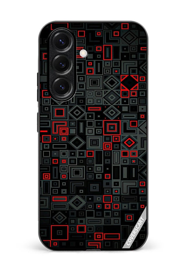 VR CREATIVE Protective Case Cover For Samsung Galaxy S25 Abstract Design Multicolour