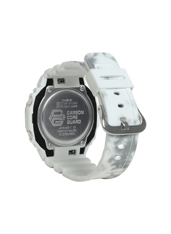 CASIO - G-Shock Casio Analog-Digital Black Dial Men's Watch-GAE-2100GC-7ADR - Image 1