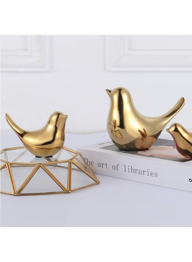amazing.EGP Creative Bird Ceramic Decoration Home Decor Painting Room Office Decoration Statue Sculpture Gift (Small, 1) - Image 2
