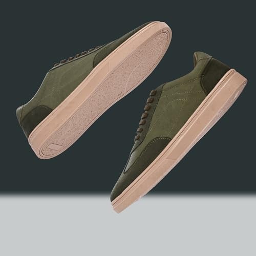 Cruiser Sneaker for Men | Lightweight & Comfortable | Stylish Lace-Up Casual Footwear with Cushioned Insole | Perfect for Versatile Outfits (2533) - Image 2