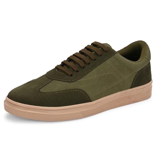 Cruiser Sneaker for Men | Lightweight & Comfortable | Stylish Lace-Up Casual Footwear with Cushioned Insole | Perfect for Versatile Outfits (2533) - Image 1