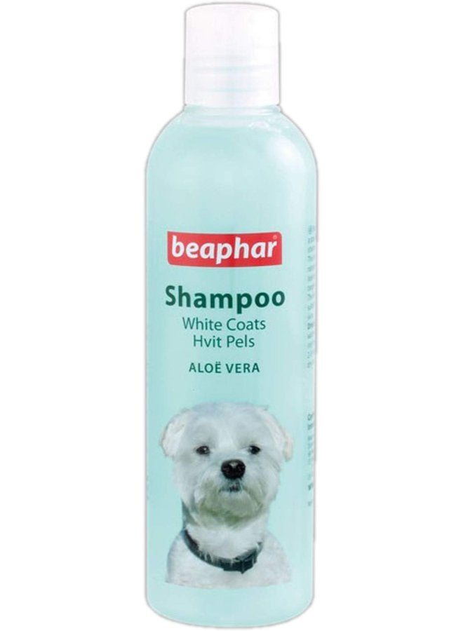 Beaphar - Shampoo Aloe Vera Blue (White Coat) 250ml - Image 1