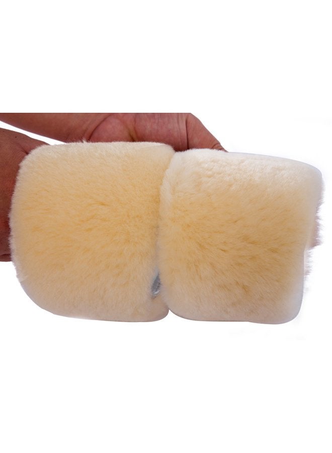 ABUSA Sheepskin Insoles Women's Premium Think Wool Fur Fleece Inserts Cozy & Fluffy 8 1 Pack - Image 4