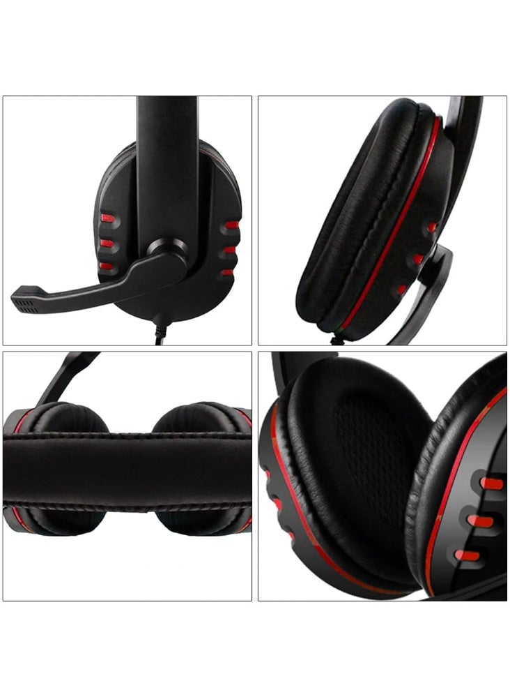 BAVIN Highly Compatibility Gaming Headset BH28 w/Microphone/Headphone Jack for Mobile Phone/Android/Tablet/PC/Desktop/Laptop (3.5mm) - Image 5