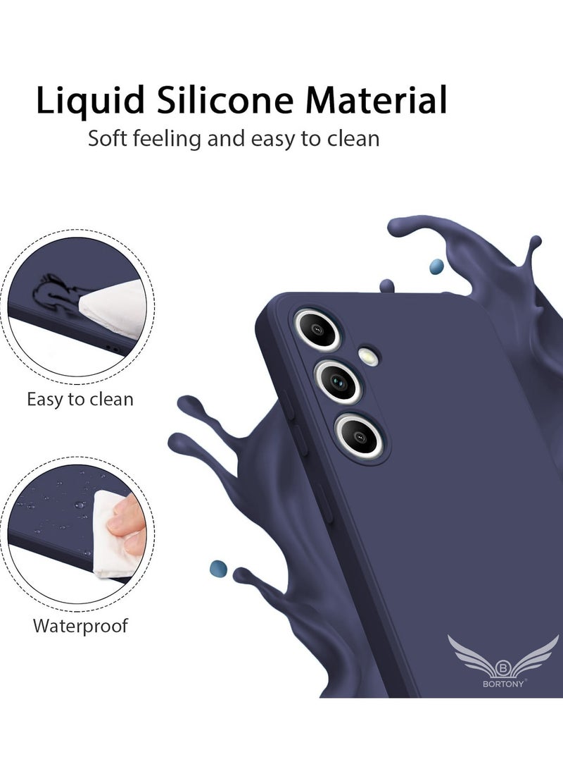 BORTONY Samsung Galaxy S25 Case Liquid Silicone Gel Rubber Anti Scratch Galaxy S25 Cover Protective Case for Samsung Galaxy S25 6.1 Inch - Image 4