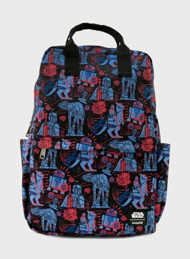 Loungefly Kids Star Wars Empire 40Th Square Backpack