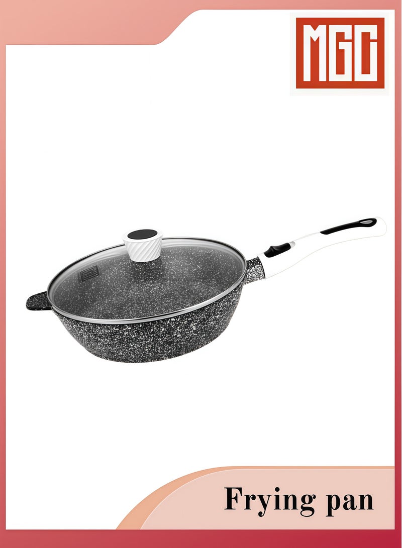 MGC Smokeless non-stick pan frying pan medical stone gift double bottom thickened fried egg steak frying pan - Image 1
