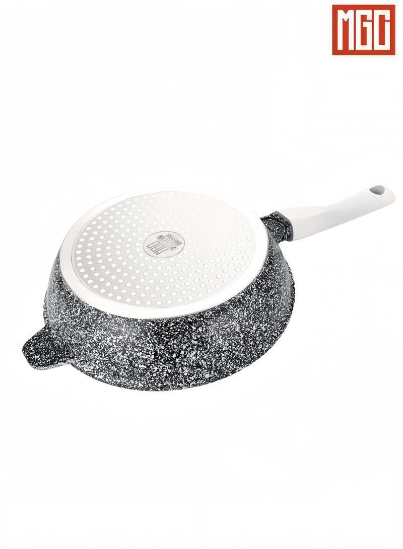 MGC Smokeless non-stick pan frying pan medical stone gift double bottom thickened fried egg steak frying pan - Image 2