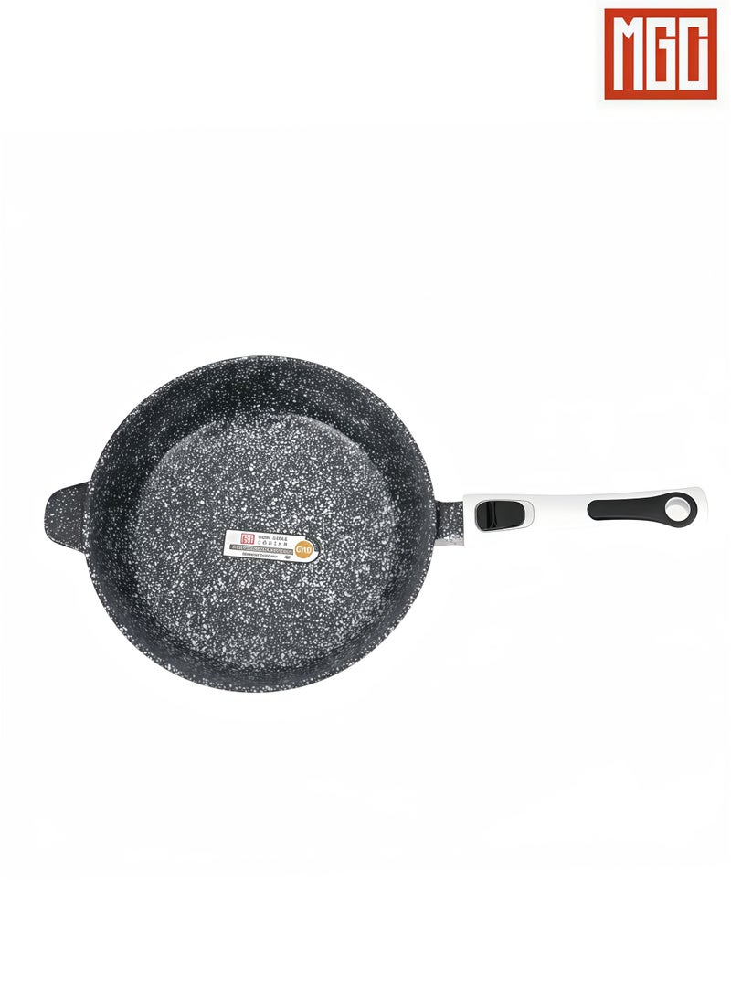 MGC Smokeless non-stick pan frying pan medical stone gift double bottom thickened fried egg steak frying pan - Image 3