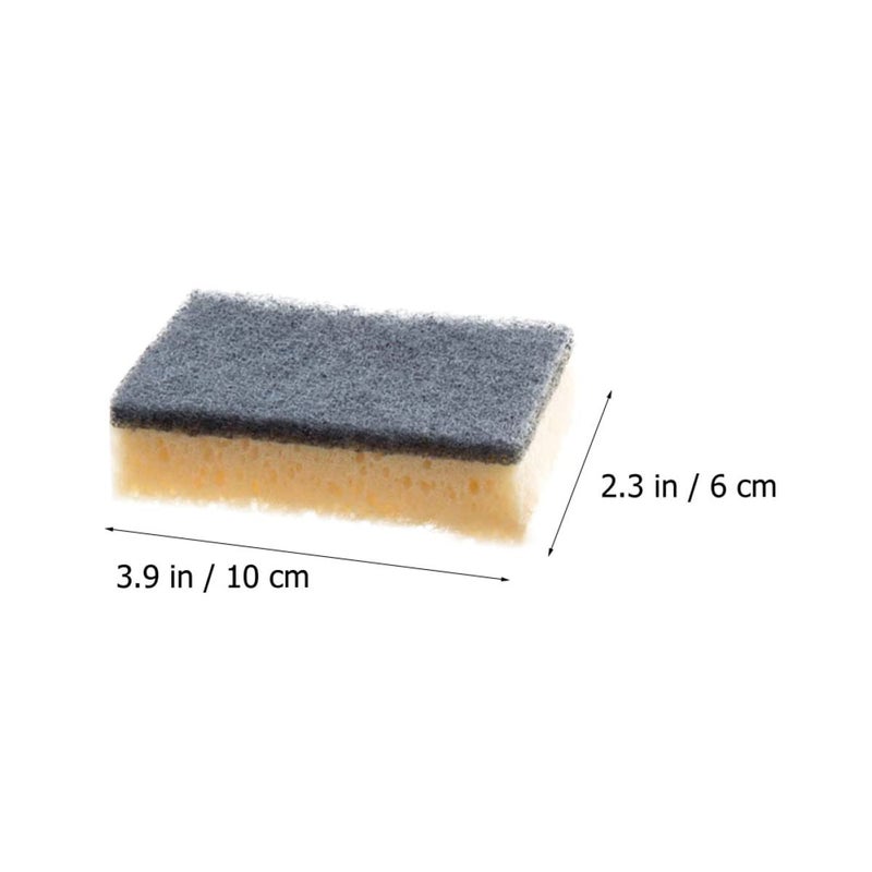 10pcs Dual Sided Kitchen Sponges High Density Non Scratch Scrubbers For Dish Washing - Image 3