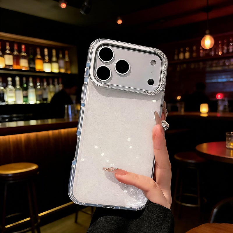 غطاء واقي، وردي TPU، حماية من السقوط، مقاوم للصدمات لـ iPhone 14 / 14 Plus / 14 Pro / 14 Pro Max من مادة TPU باللون الوردي للاستخدام المتكرر للاستخدام اليومي للطاولة - Image 3