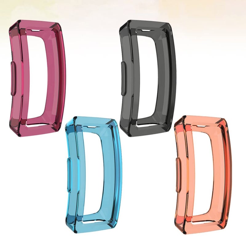 4pcs TPU Transparent Protective Case For Inspire Hr Lightweight Anti Fall Cover - Image 3