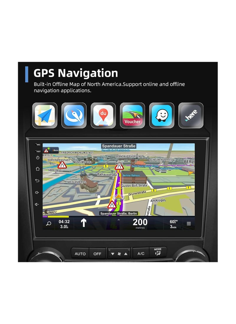 SHEZA STAR - Android Car Stereo for Honda CRV 2007 2008 2009 2010 2011 1GB RAM 32GB ROM Mirror-Link Wi-Fi BT, Radio GPS Navigation, 9 Inch IPS Touch Screen with Backup Camera Included - Image 1
