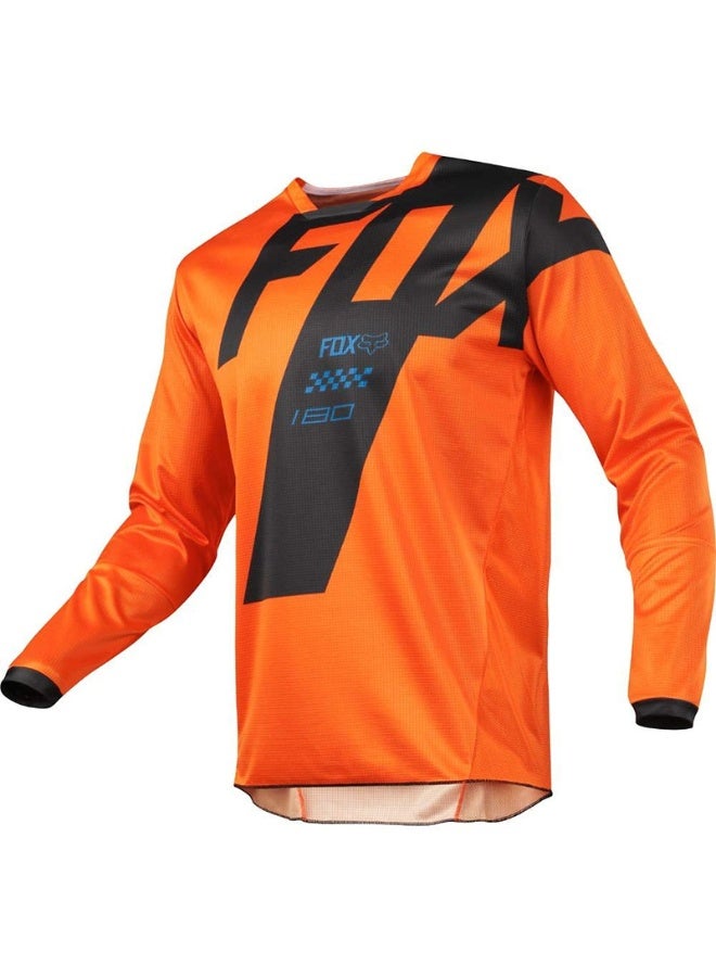 Fox Men's Outdoor Cycling Suit Off-road Road Mountain Bike Cycling Tops - Image 1