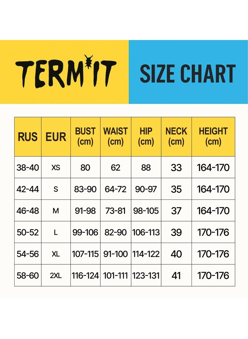 Termit تي شيرت أبيض للرجال من تيرميت - تصميم فضفاض، قطن ناعم، قماش قابل للتنفس، أسلوب حضري، طباعة جرافيكية للتزلج وملابس الشارع - Image 2