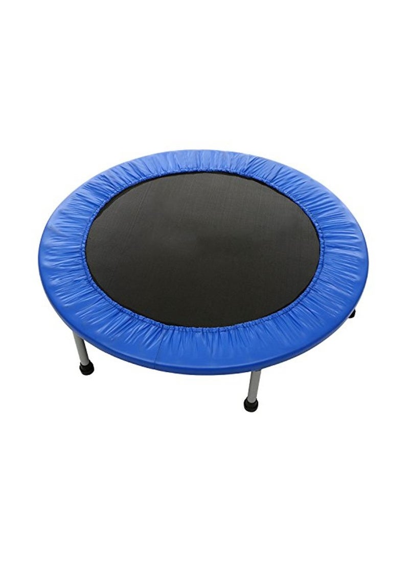 H PRO 40 Inches Professional Round Jumping Cardio Trampoline |  Indoor/Outdoor Use | Blue  - Image 1
