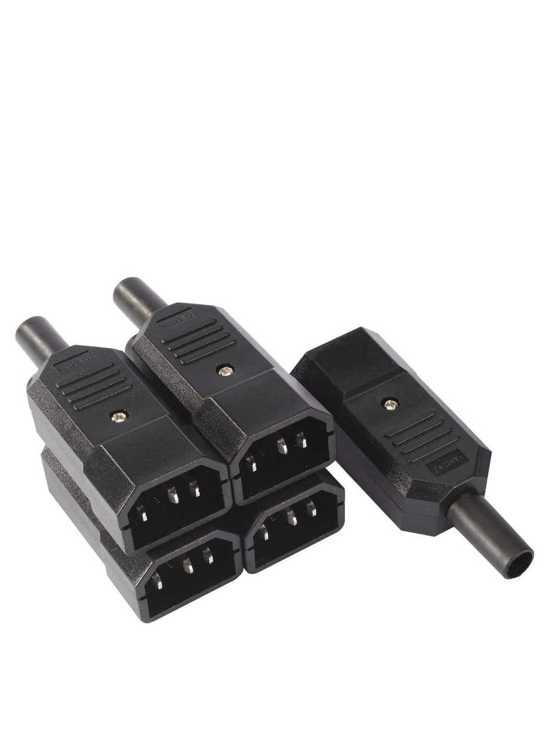 DKURVE - DKURVE C14 Power Socket Adapter Connector 5Pcs - Image 1