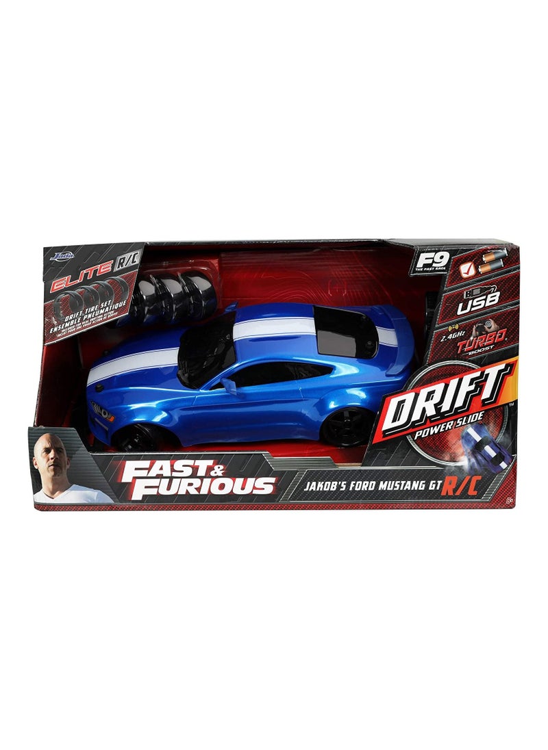 Jada Toys Fast & Furious Jakob's Ford Mustang GT RC Car  - Image 1